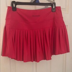 Goldthinge Pleated Athletic Skirt - Hot Pink~XL~never worn